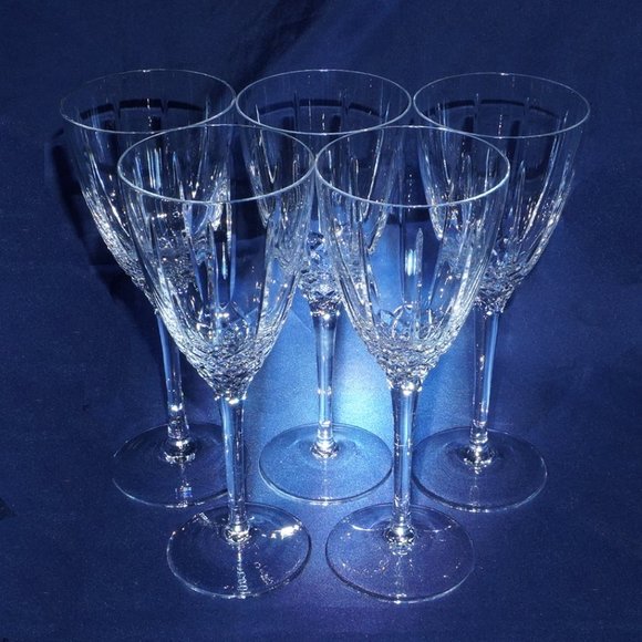 Set of 4 Waterford Marquis BROOKSIDE WINE Glasses ~ 8 5/8  5 Marquis by Waterford wine glasses 8\